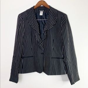 Jones New York 100% Silk Blazer Size 14